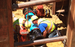 Two Construction Workers